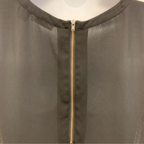 Halogen Blouse Black & White Lg - Picture 4 of 11